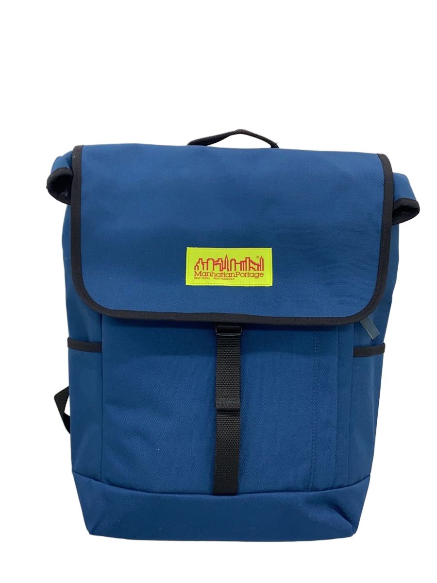 【中古】Manhattan Portage◆Washington SQ Backpack/背嚢/ナイロン/NVY/1220-LVL【御徒面子】