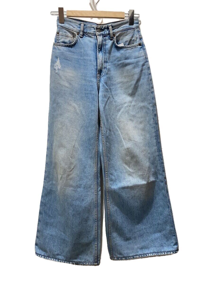 【中古】Acne Studios(Acne)◆2022 Light Blue Vintage/25/綿織物/BLU/無地/A00385-/? NULL ?【レディース御召しもの】