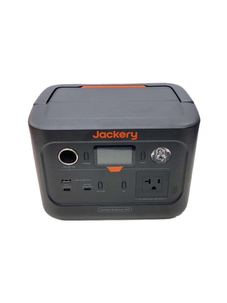 【中古】Jackery◆携帯型ワット数/JE-240A【家電・視覚的・オーディオ】