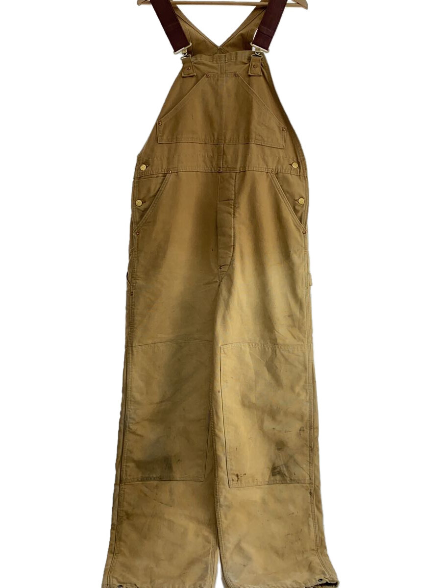 【中古】Carhartt◆60-70s/オールインワン/綿織物/CML/山ポケ/ダブルニー/単位労働組合乗車券//【メンズウェア】