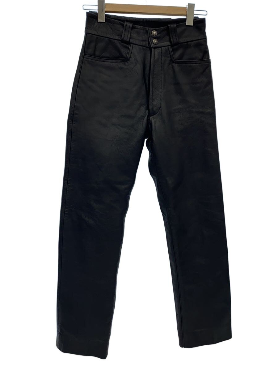 【中古】AERO LEATHER◆引っ切り無いズボン下/29/牛皮/BLK/ステアハイド//【メンズウェア】