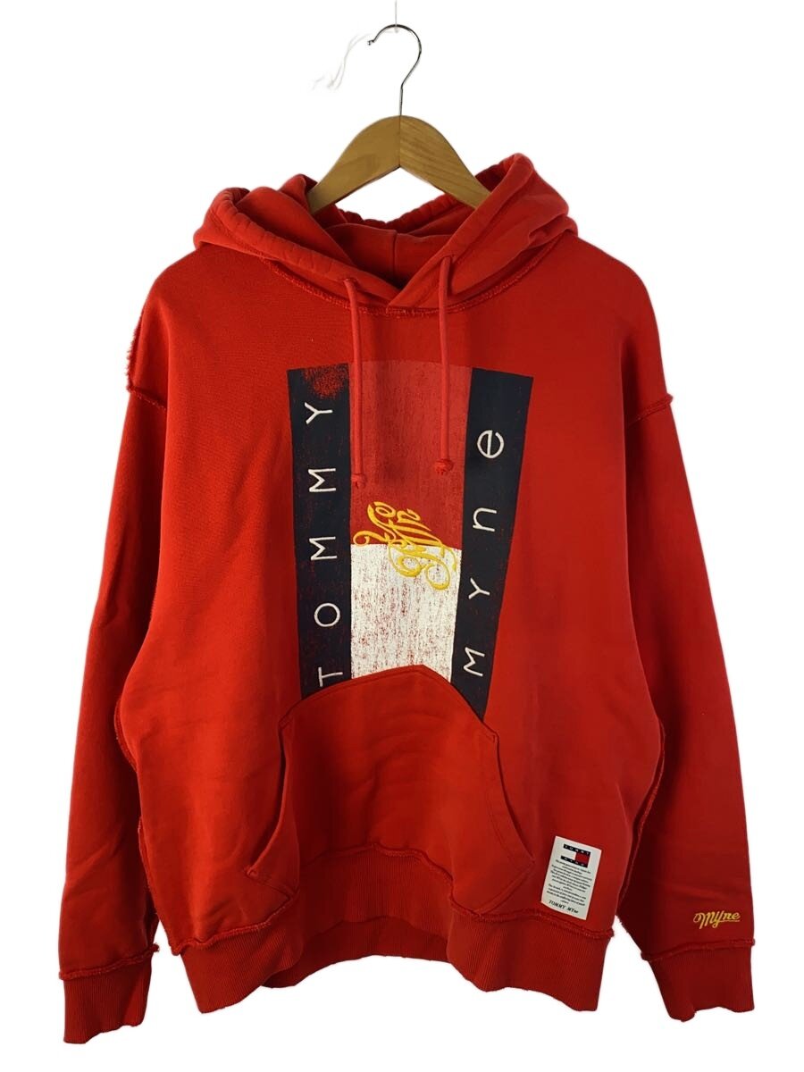 【中古】TOMMY HILFIGER◆パーカー/M/コットン/RED/プリント/M115660022【メンズウェア】｜2ｎｄ STREET 店