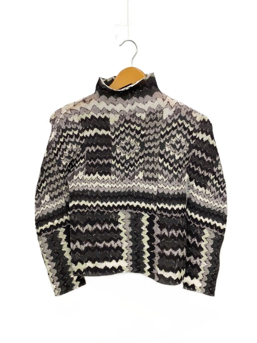 【中古】me ISSEY MIYAKE◆長袖カットソー/--/ポリエステル/MI43FJ441【レディース御召しもの】