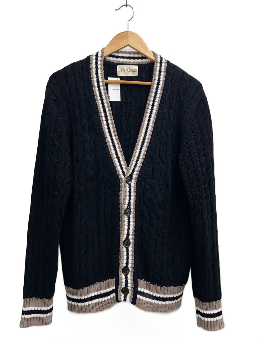 【中古】MC GEORGE OF SCOTLAND/ケーブルニット/カーディガン(厚手)/--/コットン/BLK【メンズウェア】｜2ｎｄ STREET 店