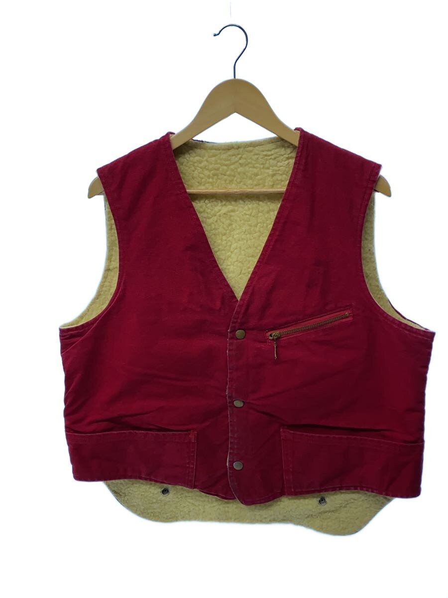 【中古】Carters◆60s/より良い/綿織物/赤いこと/CARTERS Duck Vest【メンズウェア】