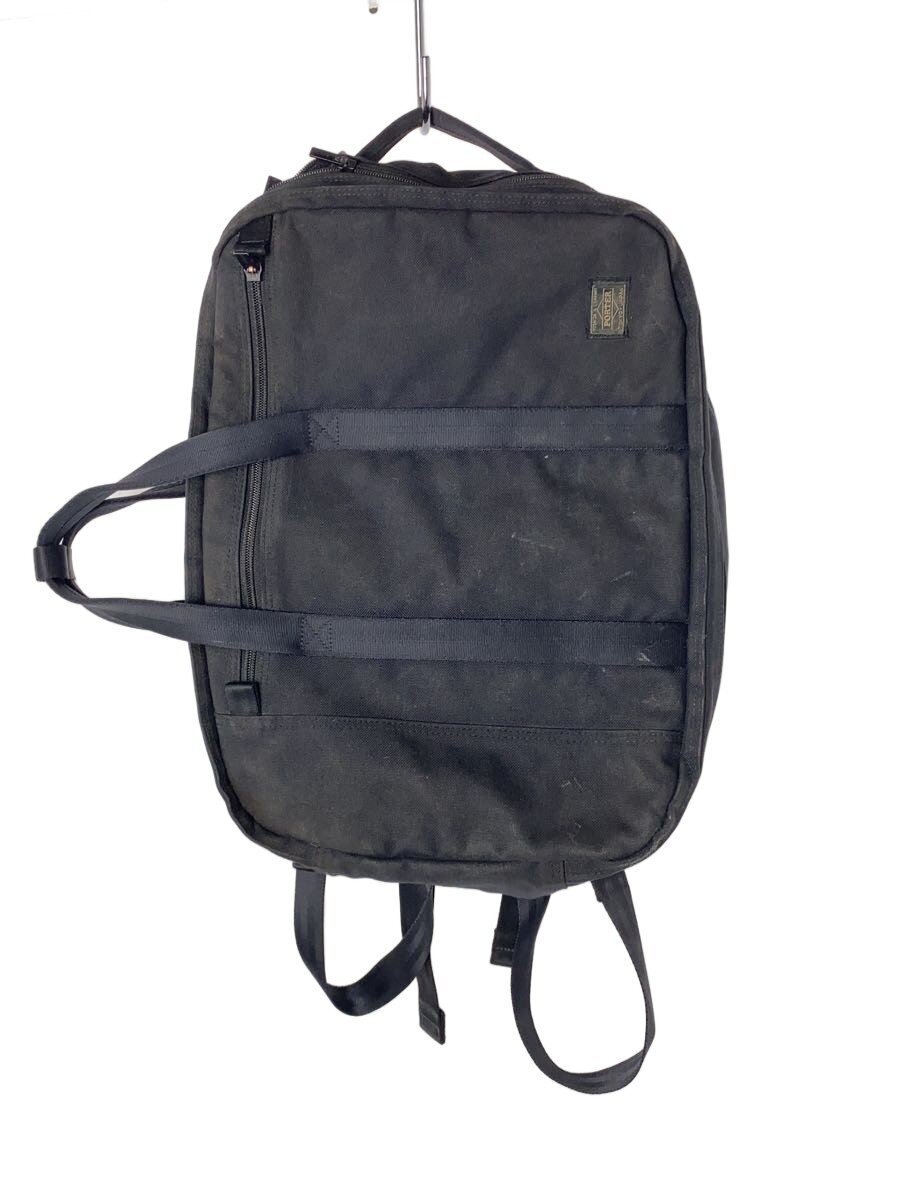 【中古】PORTER◆TENSION/3WAY/物質の状態思いめぐらす/ブリーフ入れもの/BLK/627-16561【御徒面子】