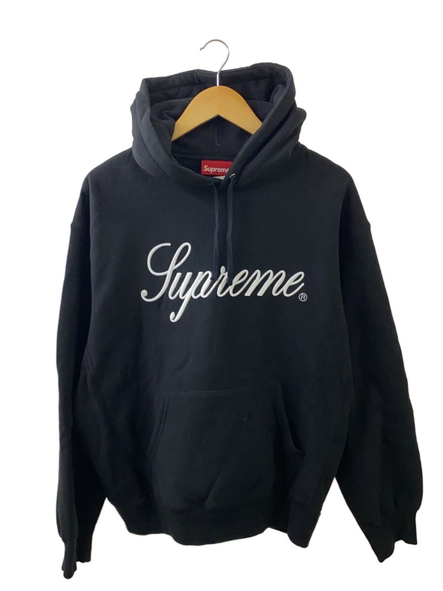 【中古】Supreme◆パーカー/M/綿織物/BLK【メンズウェア】