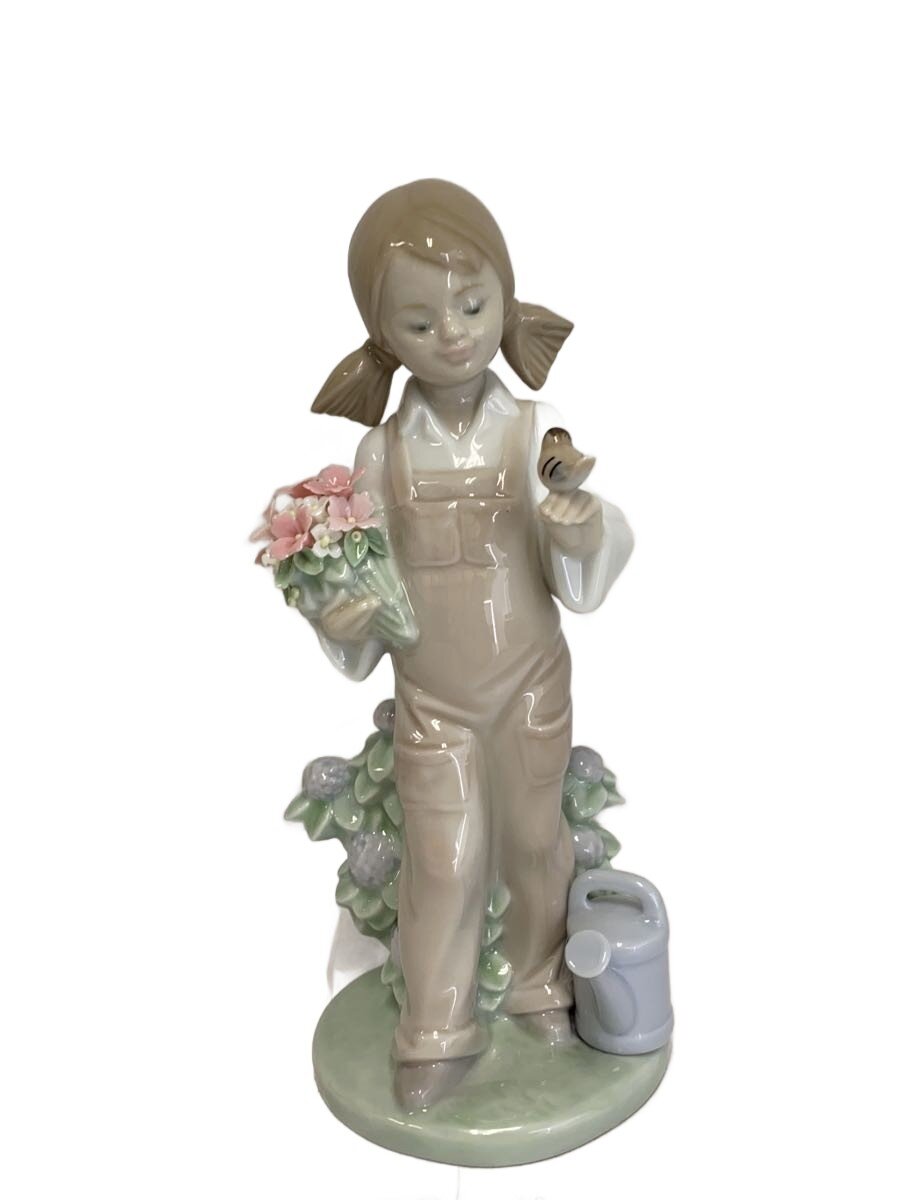 【中古】Lladro◆室内装飾雑貨/鳥類と話すうしろ帯【室内装飾小物・日用雑貨】