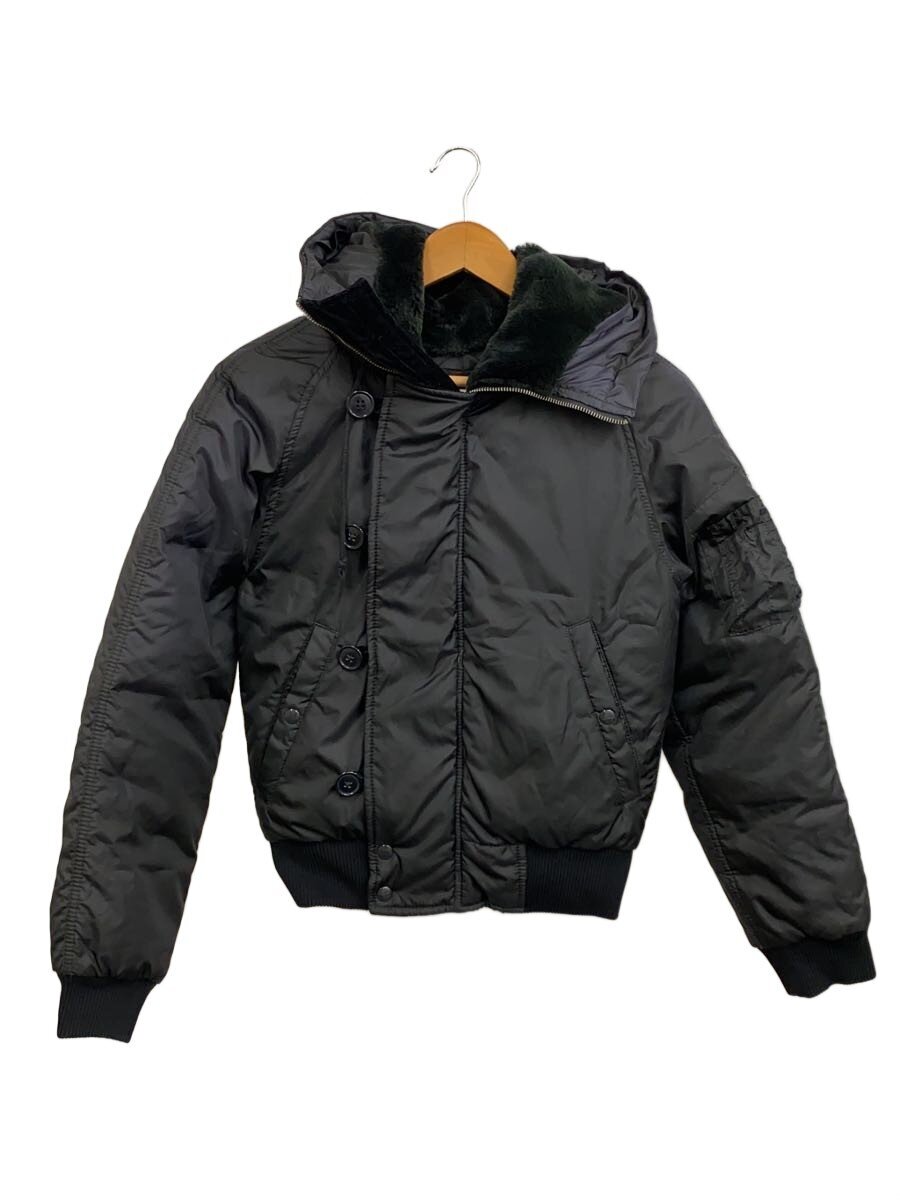 【中古】RALPH LAUREN◆上衣/XS/ポリエステル/BLK【レディース御召しもの】