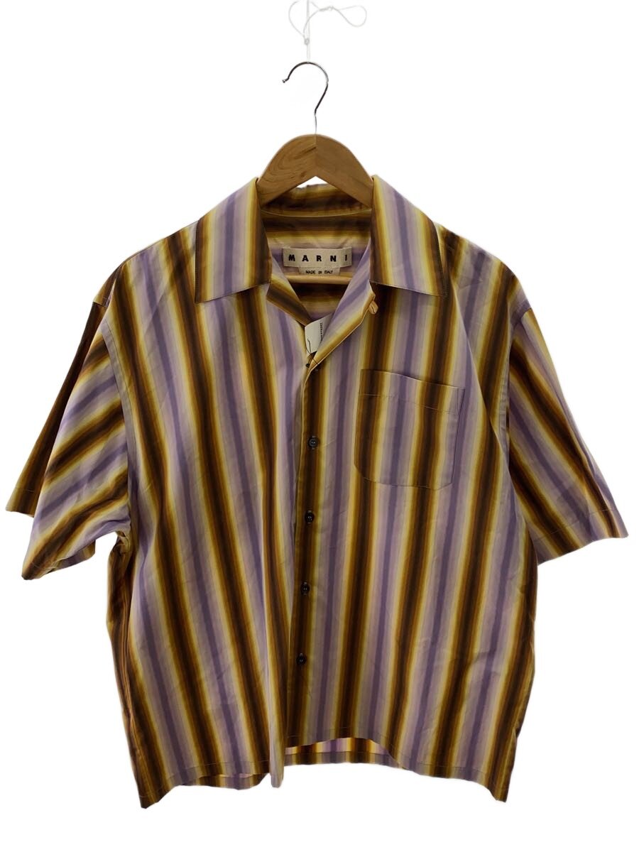【中古】MARNI◆半袖プルオーバー/46/綿織物/マルチ色つや/cumu0054a0【メンズウェア】