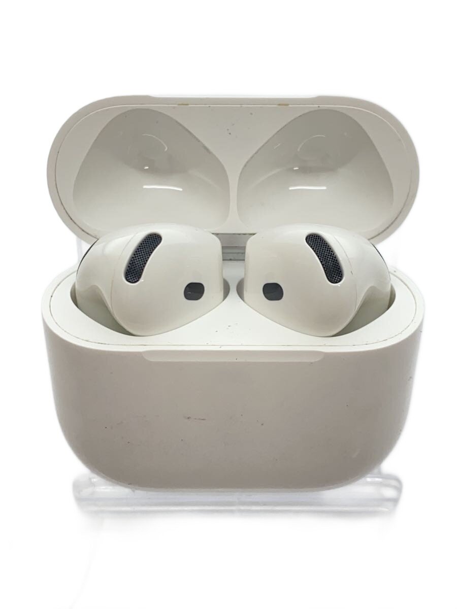 【中古】Apple◆イヤホン AirPods 4 MXP63J/A【家電・ビジュアル・オーディオ】