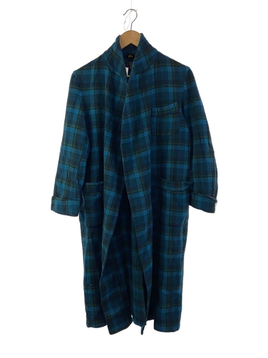 【中古】PENDLETON◆60s/化粧着/厚地の外套/L/羊毛/BLU/読み合わせる//【メンズウェア】
