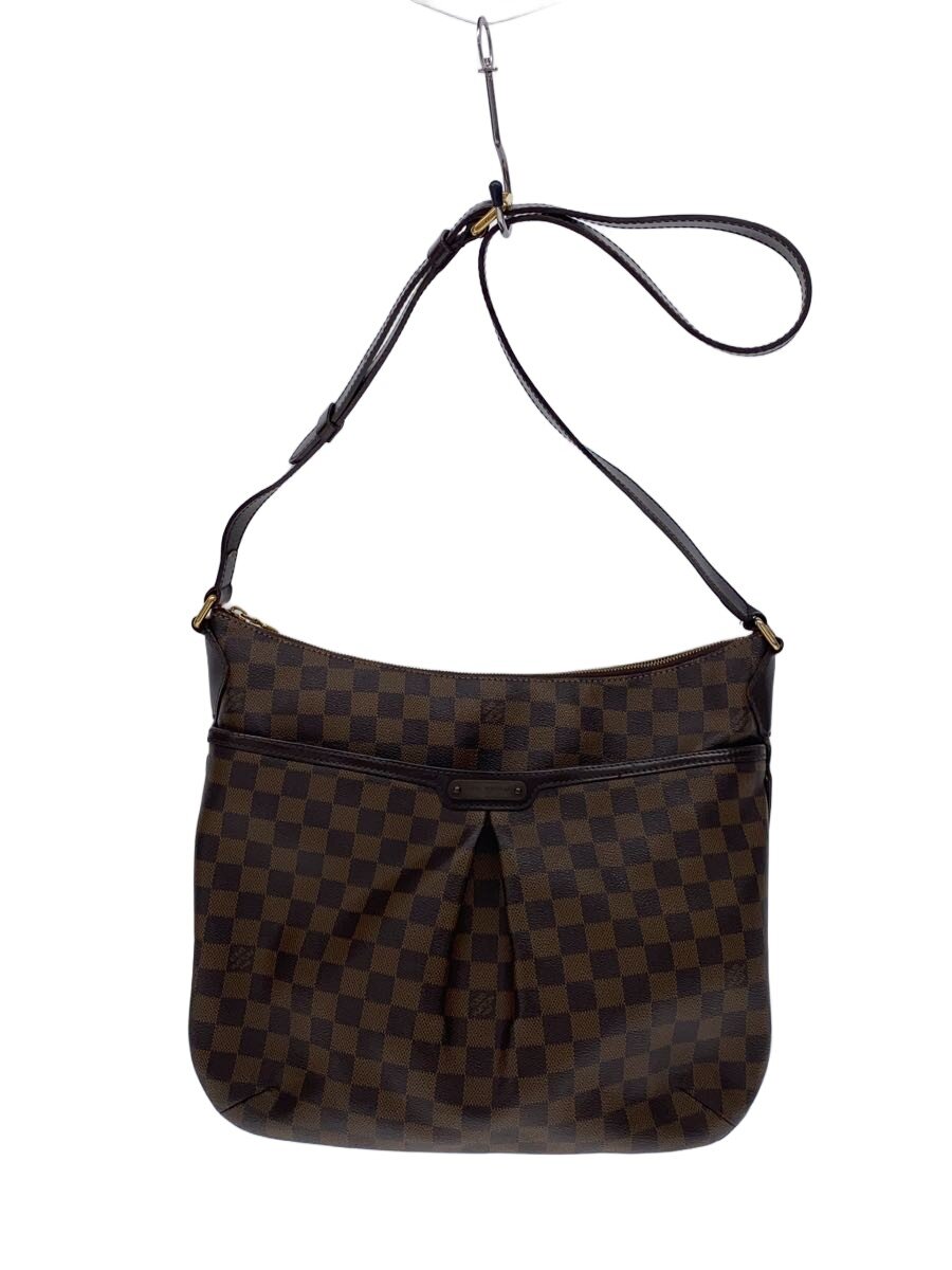 【中古】LOUIS VUITTON◆ブルームズベリPM_ダミエ・エベヌ/PVC/BRW//【御徒面子】