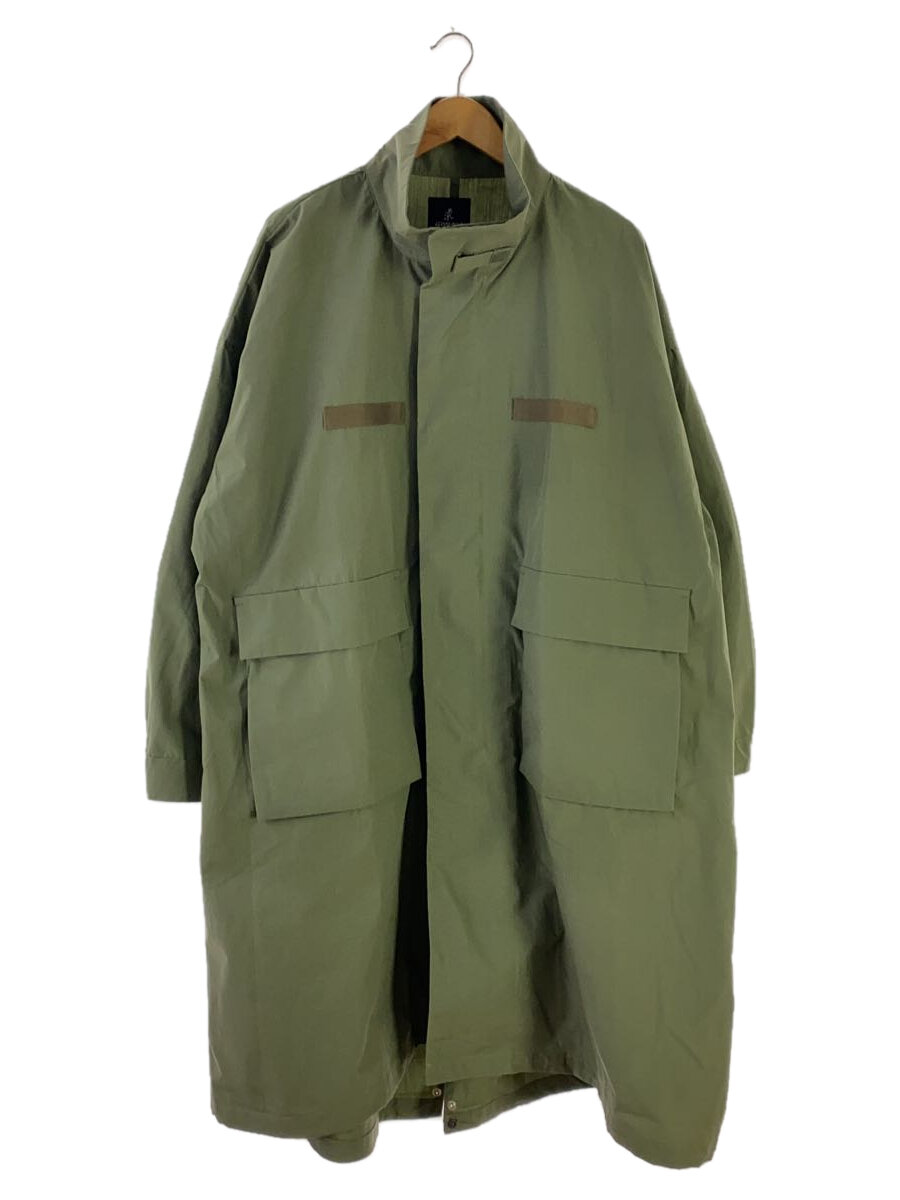 【中古】GRAMICCI◆厚地の外套/花の冠yd/L/ポリエステル/GRN/guj2-f3005//【メンズウェア】