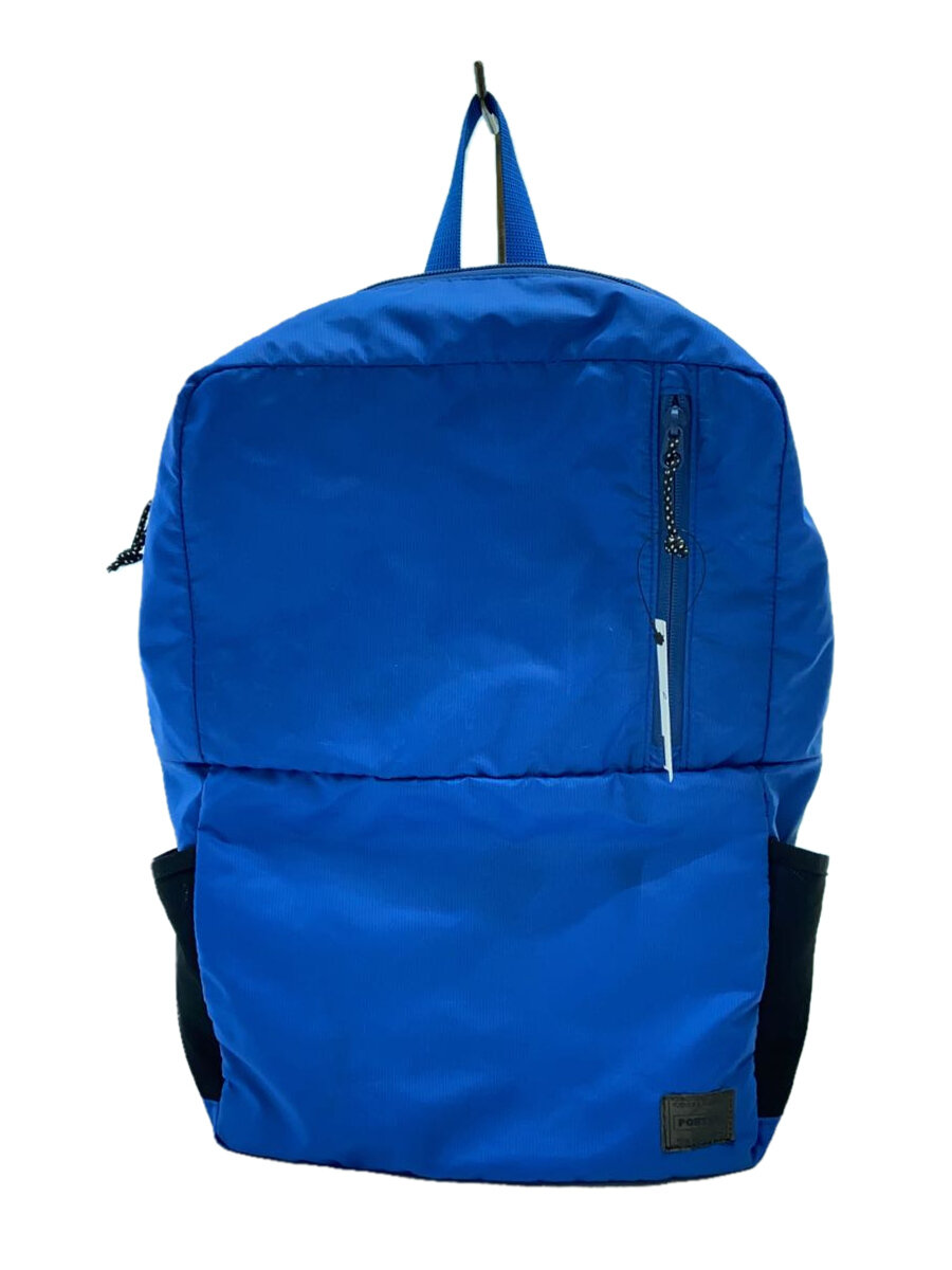 【中古】PORTER◆2WAY/背嚢/ポリエステル/BLU/825-06137//【御徒面子】