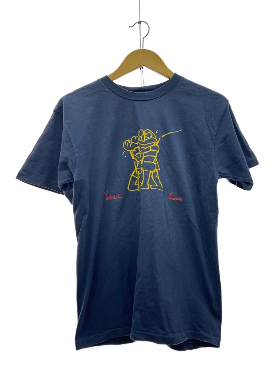 【中古】Mark Gonzales◆90s/USA製/プルオーバー/L/綿織物/NVY【メンズウェア】
