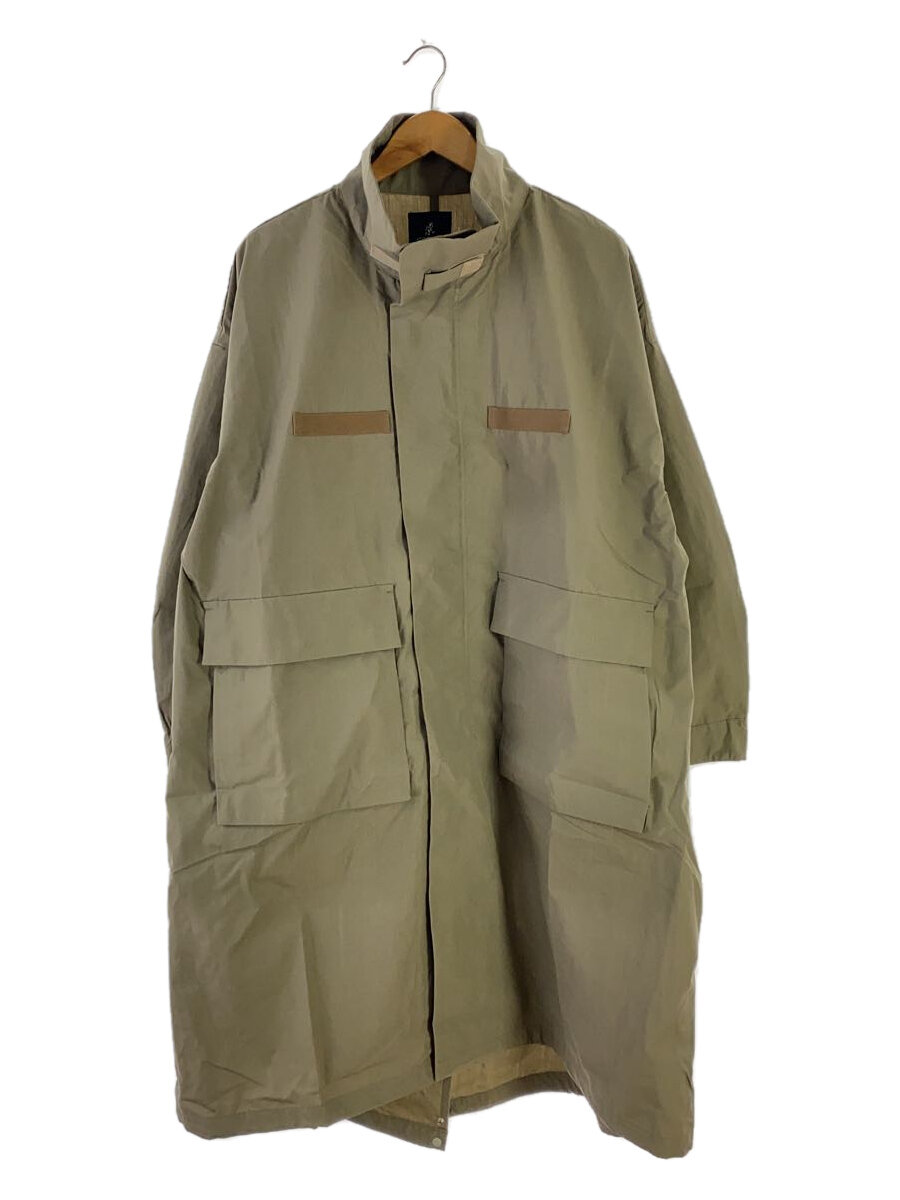 【中古】GRAMICCI◆厚地の外套/花の冠yd/S/ポリエステル/KHK/guj2-f3005//【メンズウェア】