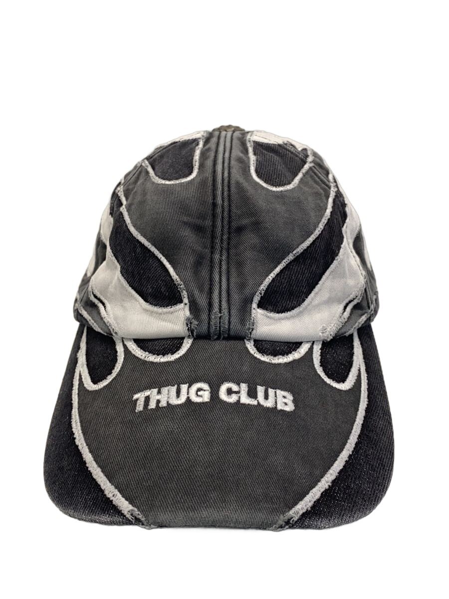 【中古】Thug Club◆旗がしら/--/綿織物/GRY/メンズ/TC24AC2002//【服飾雑貨他】