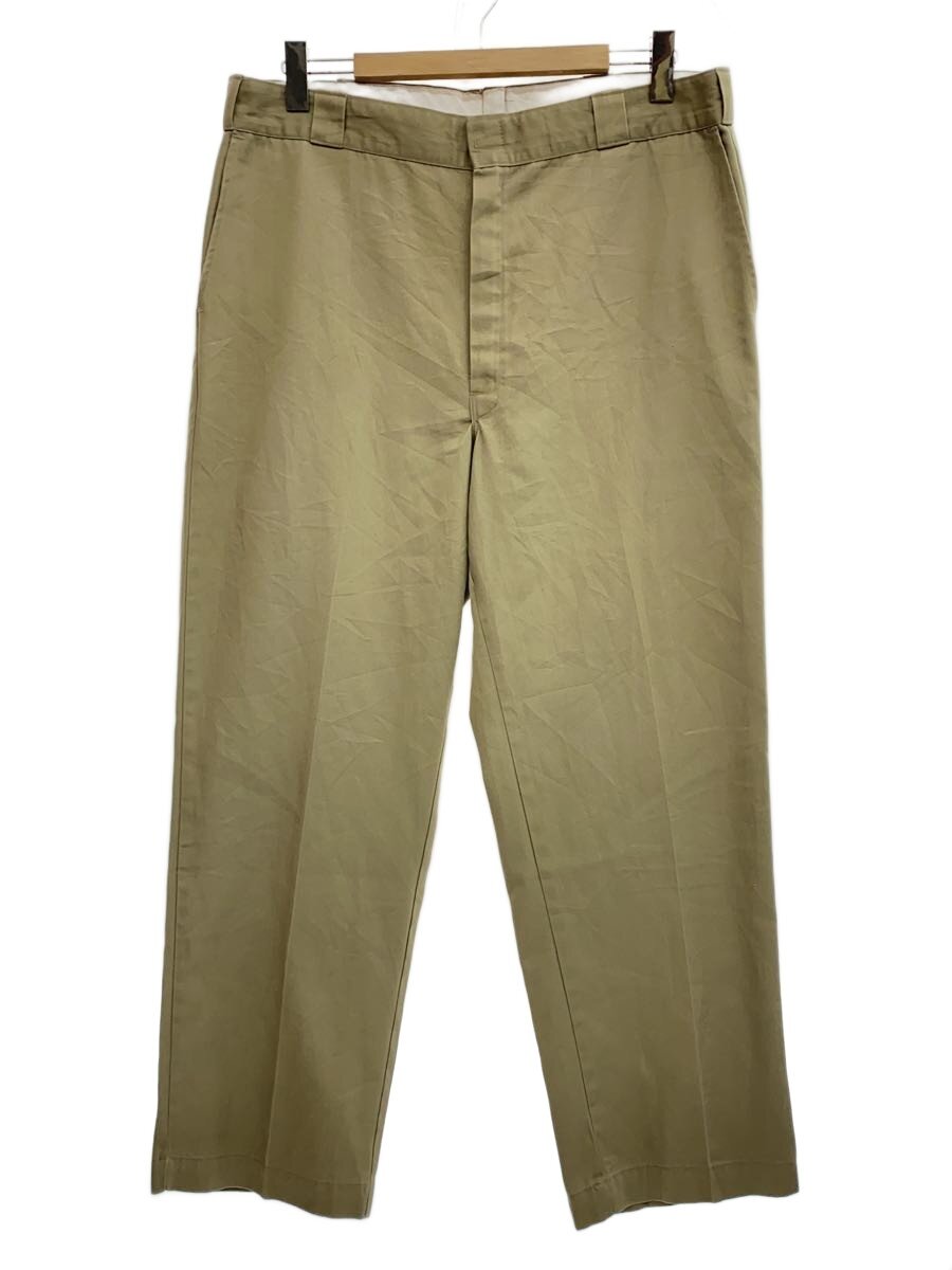 【中古】DICKIES◆引っ切り無いズボン下/40/綿織物/BEG/無地【メンズウェア】