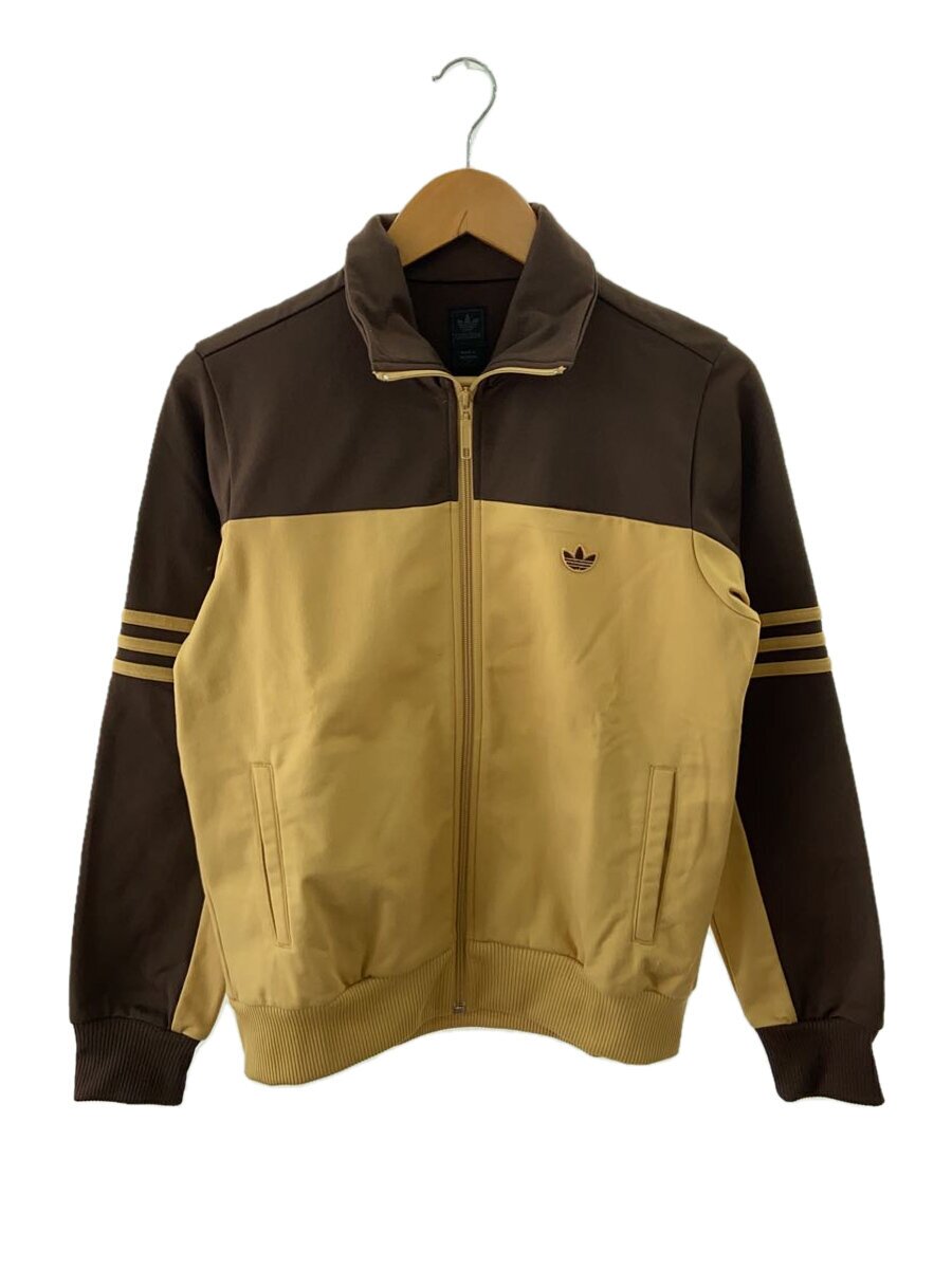 【中古】adidas◆ジャケット/M/ポリエステル/BRW【メンズウェア】|2nd STREET 店