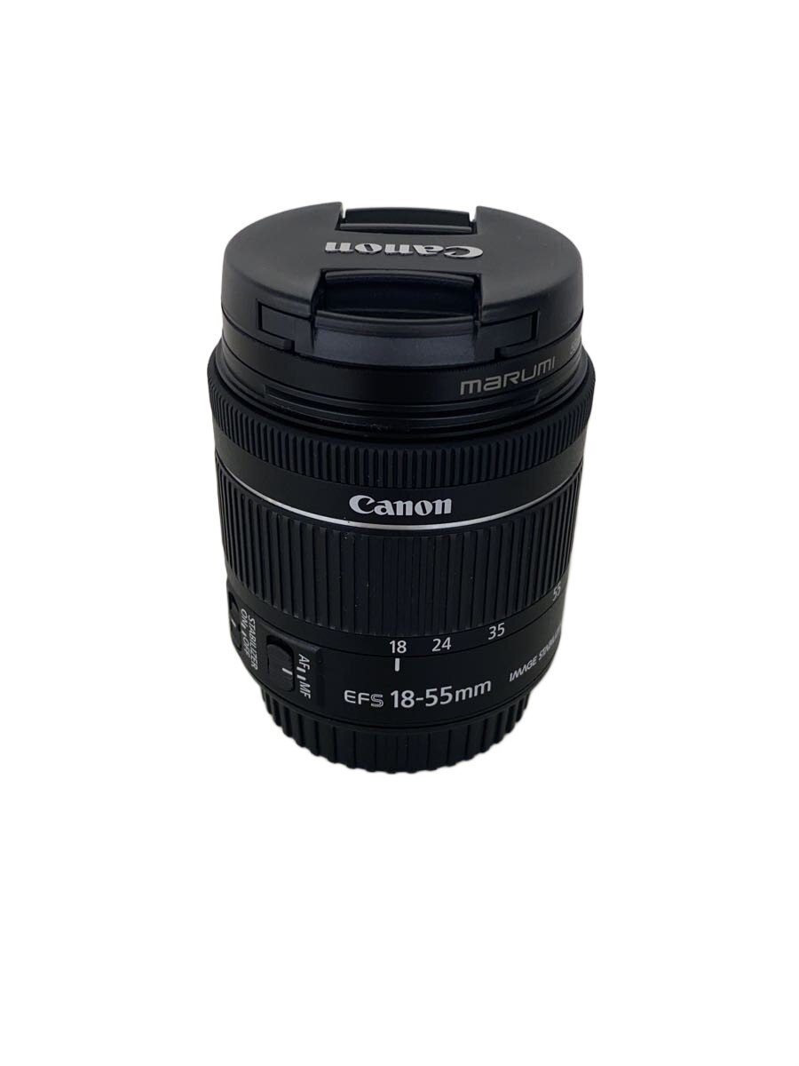 【中古】CANON◆水晶体 EF-S18-55粍 F4-5.6 IS STM//【写真機】