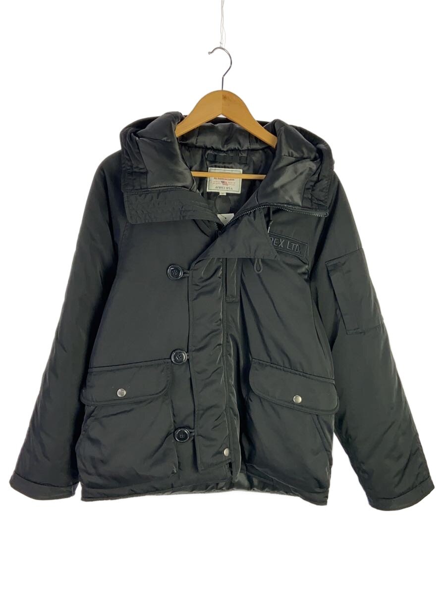 【中古】AVIREX◆HB HOODIE JKT/フライトジャケット/M/ポリエステル/BLK/783-3252071【メンズウェア】｜2ｎｄ STREET 店