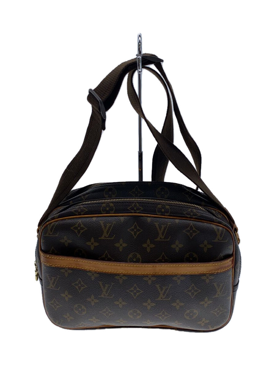 【中古】LOUIS VUITTON◆リポーターPM_モノグラム・キャンバス_BRW/PVC/BRW/総柄/? NULL ?【バッグ】｜2ｎｄ STREET 店