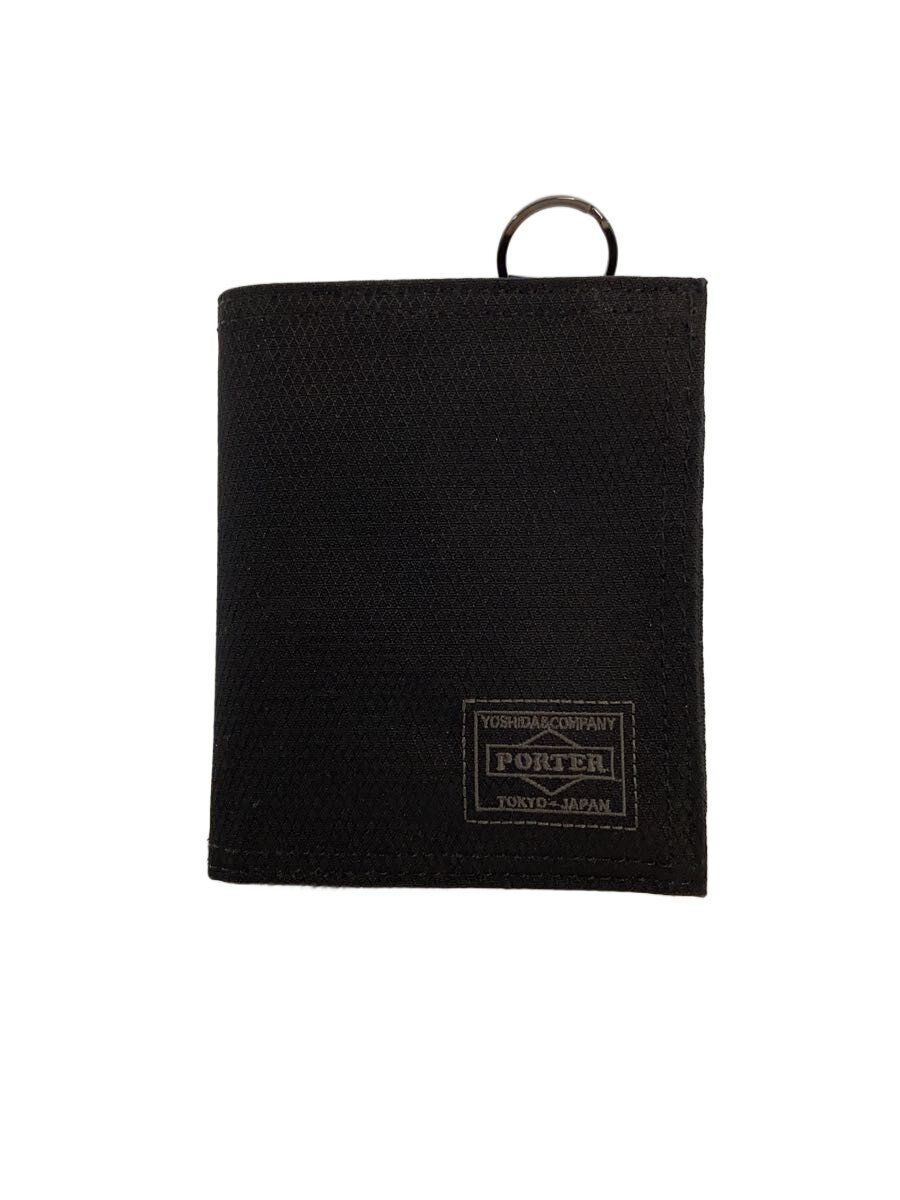 【中古】PORTER◆2つ折り金入れ/--/BLK/メンズ【服飾雑貨他】