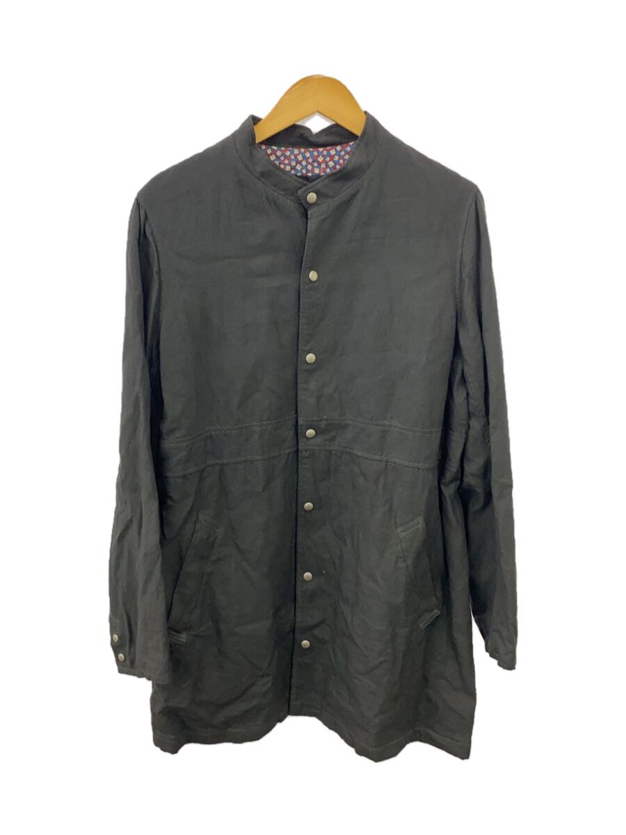【中古】visvim◆19SS/BLACKBIRD COAT(W/L)/3/ウール/リネン/BLK/0119105013013//【メンズウェア】｜2ｎｄ STREET 店