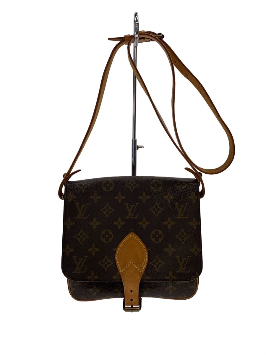【中古】LOUIS VUITTON◆カルトシエールMM_モノグラム・キャンバス/PVC/BRW/総柄【バッグ】|2nd STREET 店