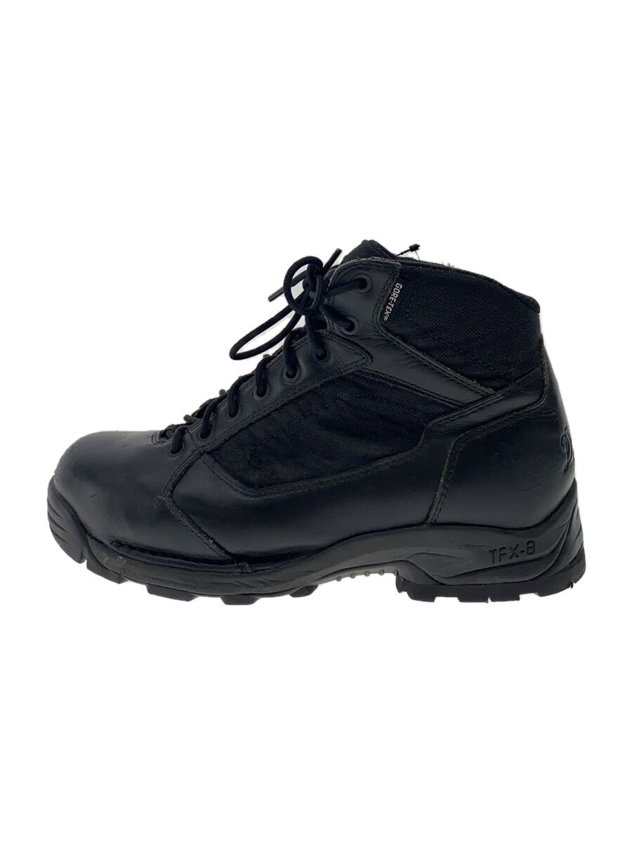 【中古】Danner◆ブーツ/US9.5/BLK/ゴアテックス【シューズ】