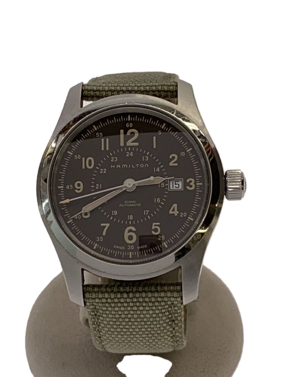 【中古】HAMILTON◆自動小銃巻ウオッチ/アナログ/--/BRW/H706050【服飾雑貨他】