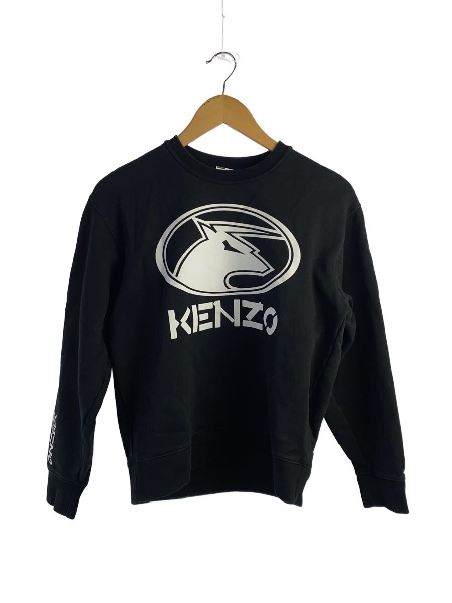 【中古】KENZO◆スウェット/M/コットン/BLK/プリント/FB52SW8924MO【レディースウェア】｜2ｎｄ STREET 店