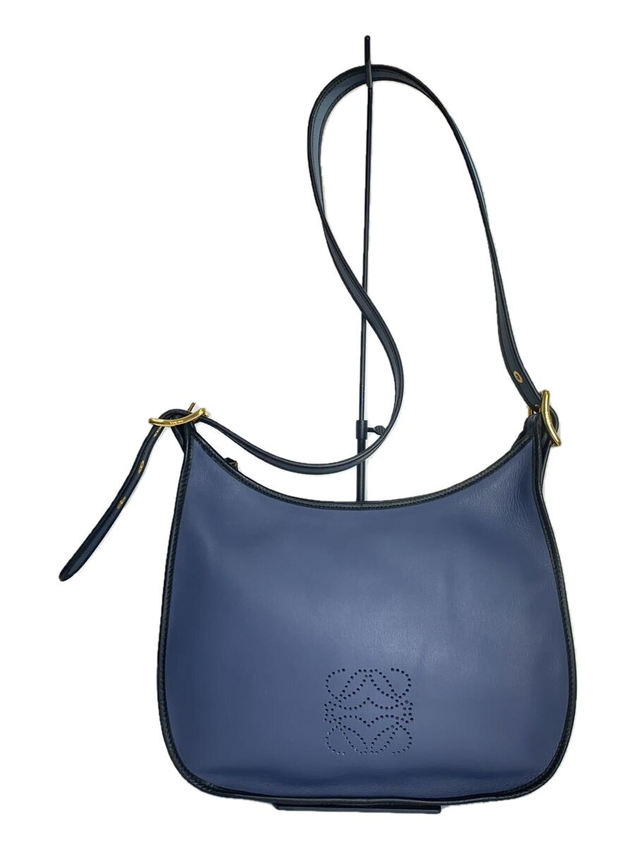 【中古】LOEWE◆ショルダーバッグ/--/BLU//【御徒面子】