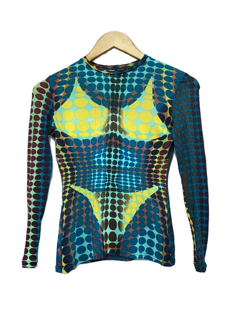 【中古】Jean Paul GAULTIER FEMME◆95FW/archiスパイダーウェブ/マッドマックス/長袖カットソー/40/ナイロン/マルチカラー/総柄【レディースウェア】|2nd STREET 店
