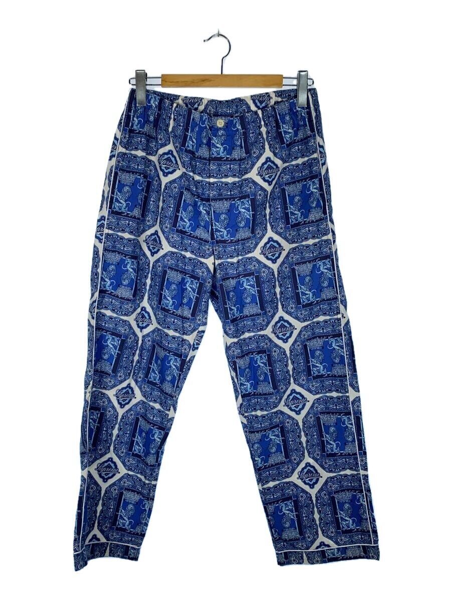 【中古】Supreme◆22ss/regency pajama/下つ方/M/綿織物/BLU/総柄//【メンズウェア】