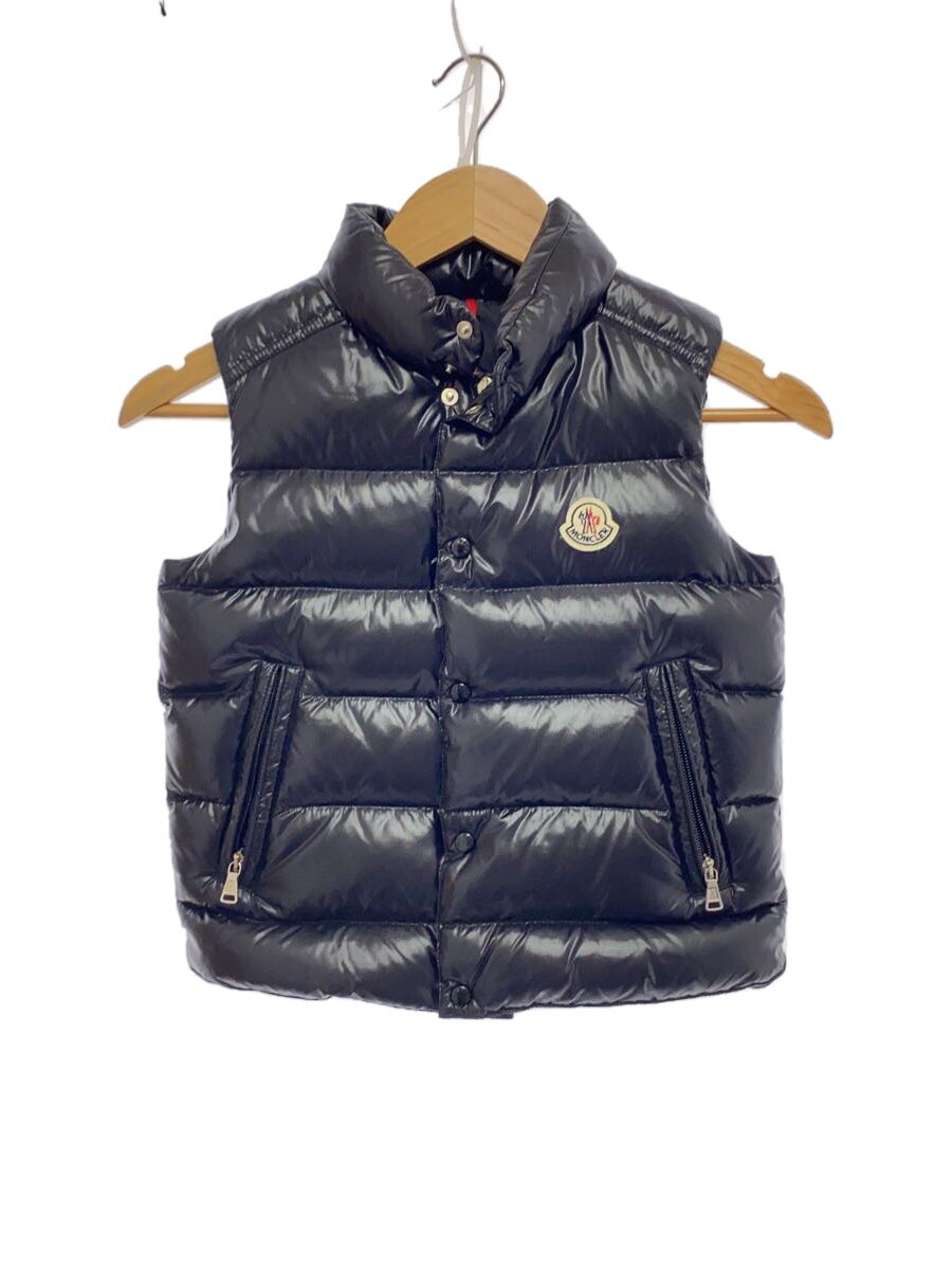 【中古】MONCLER◆TIB GILET/より良い/130珊/ナイロン/黒いこと/E29544332805//【キッズ】