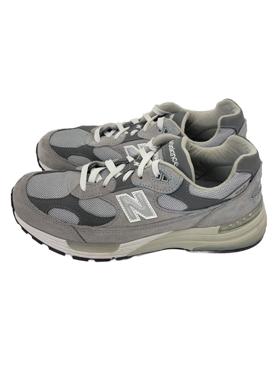 【中古】NEW BALANCE◆U992/薄墨色/ローカットスニーカー/27珊/GRY【シューズ】