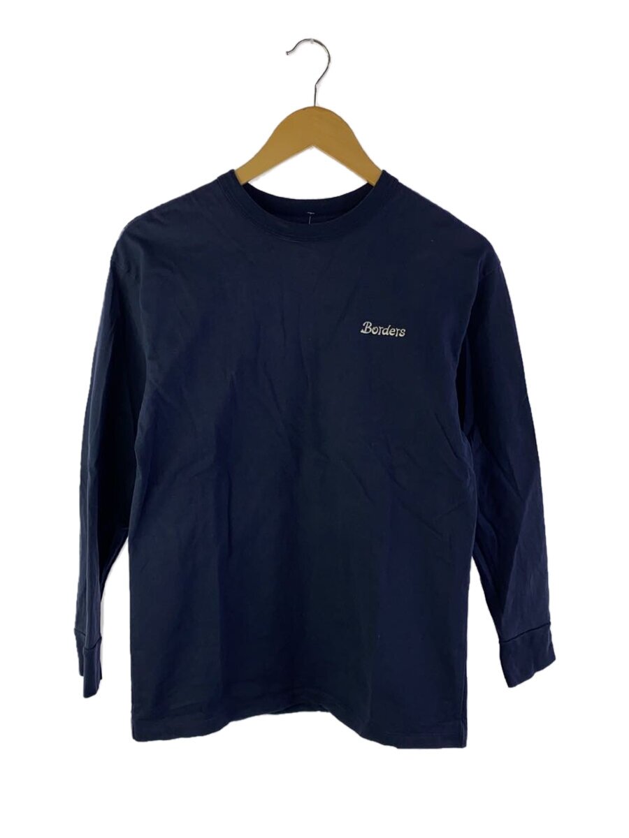 【中古】BORDRES at BALCONY◆刺しゅうロゴタイプ長袖ティーシャツ/36/綿織物/米国海軍/BD2211-2B-03【レディース御召しもの】