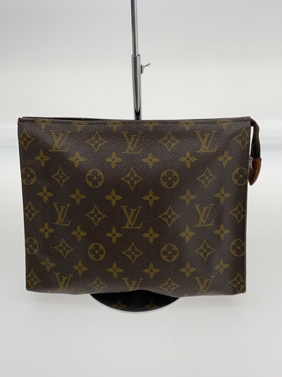 【中古】LOUIS VUITTON◆ポッシュ・トワレット26_モノグラム・キャンバス_BRW/PVC/BRW【バッグ】|2nd STREET 店