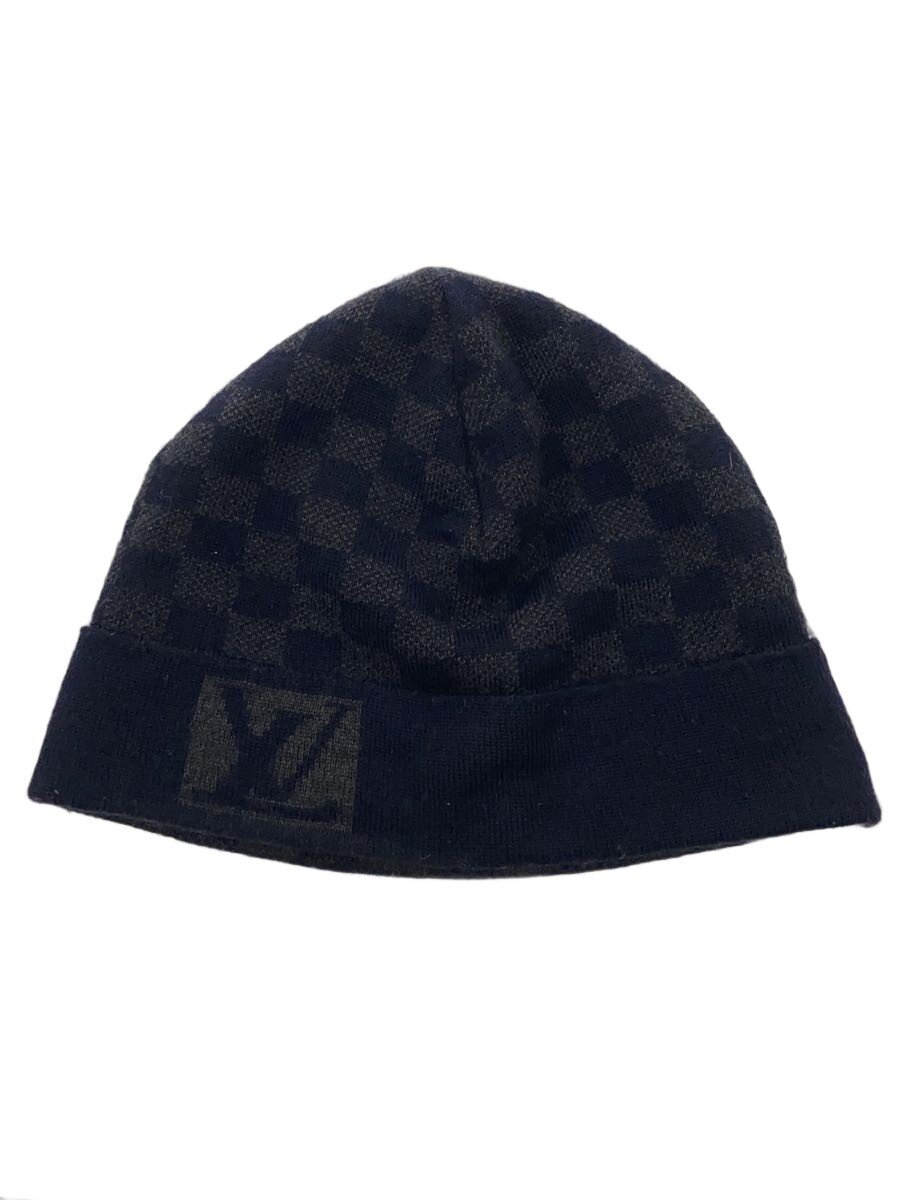 【中古】LOUIS VUITTON◆ニットキャップ/--/ウール/NVY/チェック/メンズ//【服飾雑貨他】|2nd STREET 店