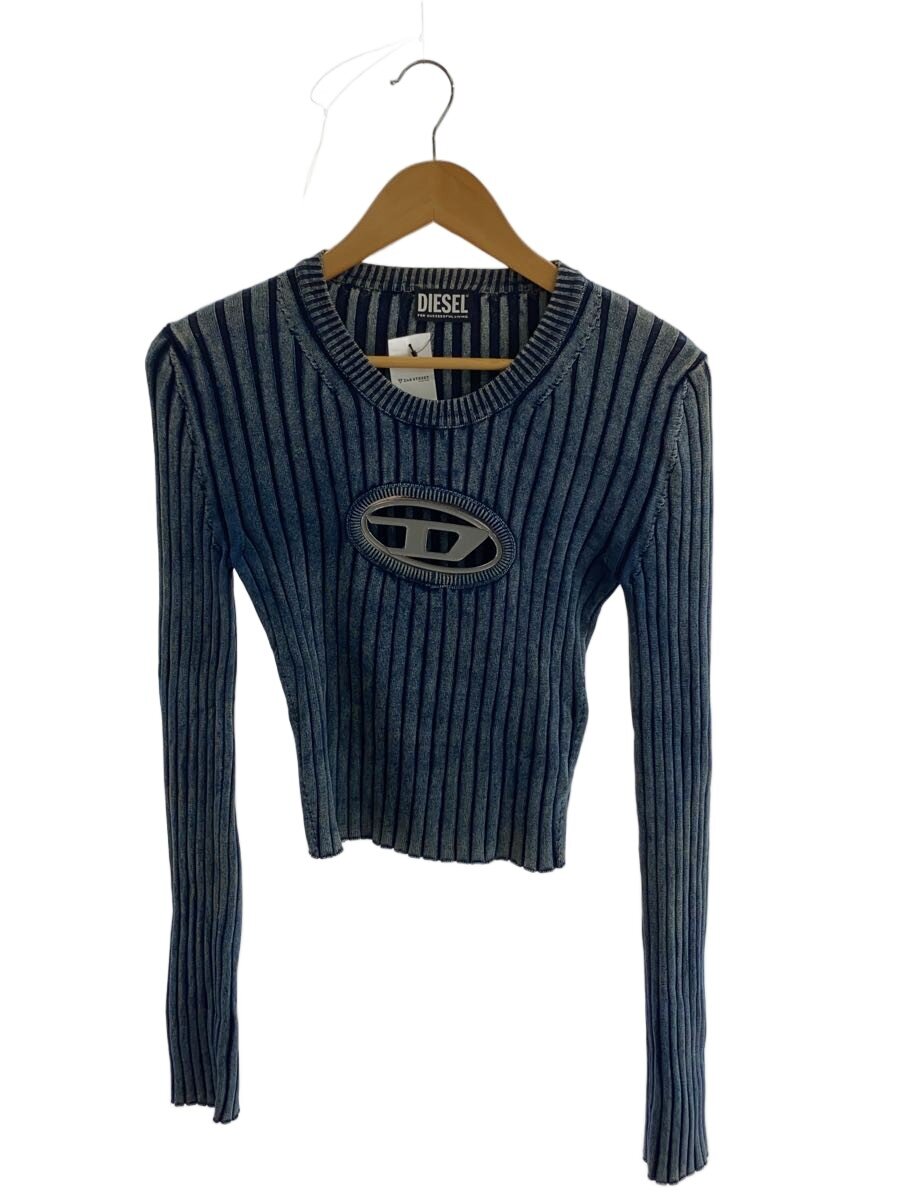 【中古】DIESEL◆M-Anchor/編み物・プルオーバー(薄っぺら)/S/綿織物/IDG/A05768 0HEAS//【レディース御召しもの】