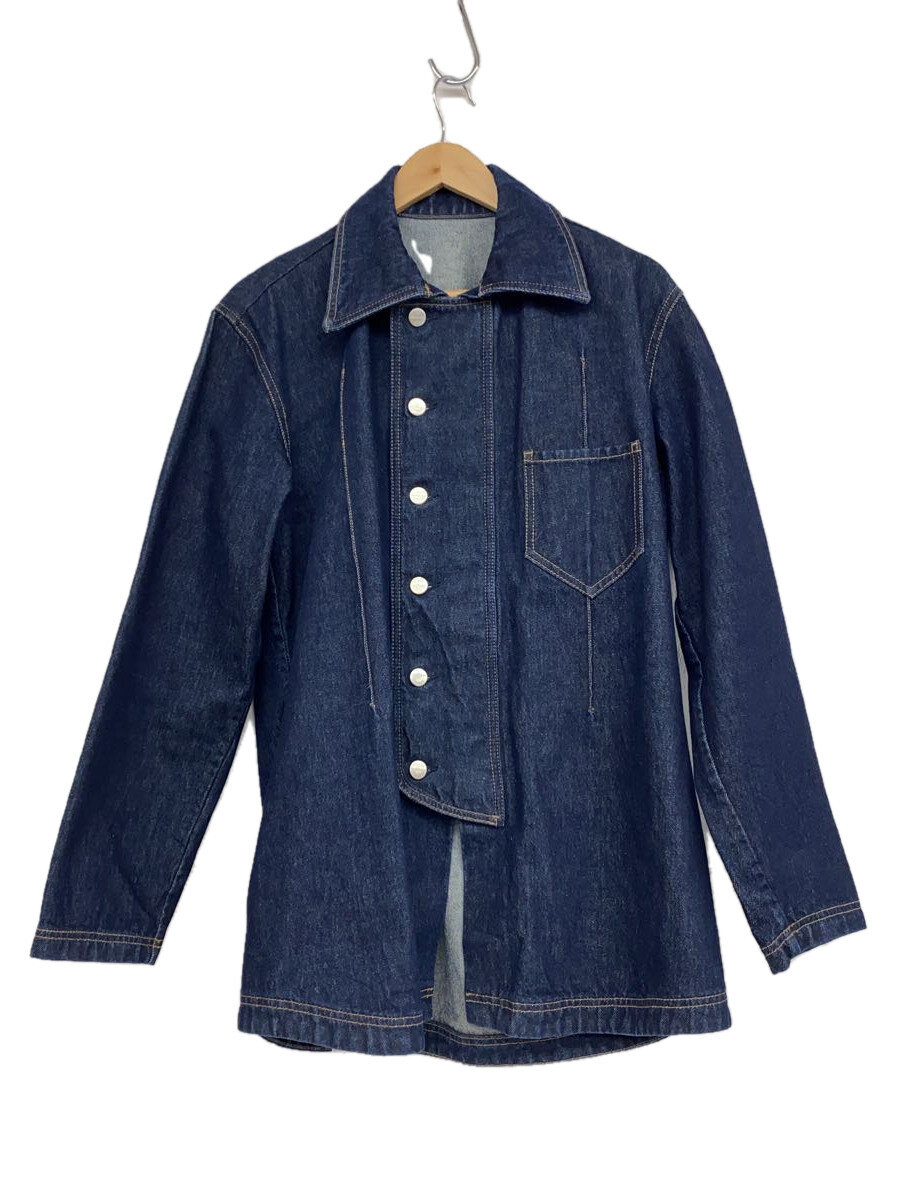 【中古】NAMACHEKO◆21AW/MANNI Denim Shirt/長袖プルオーバー/S/ジーンズ/IDG/無地【メンズウェア】