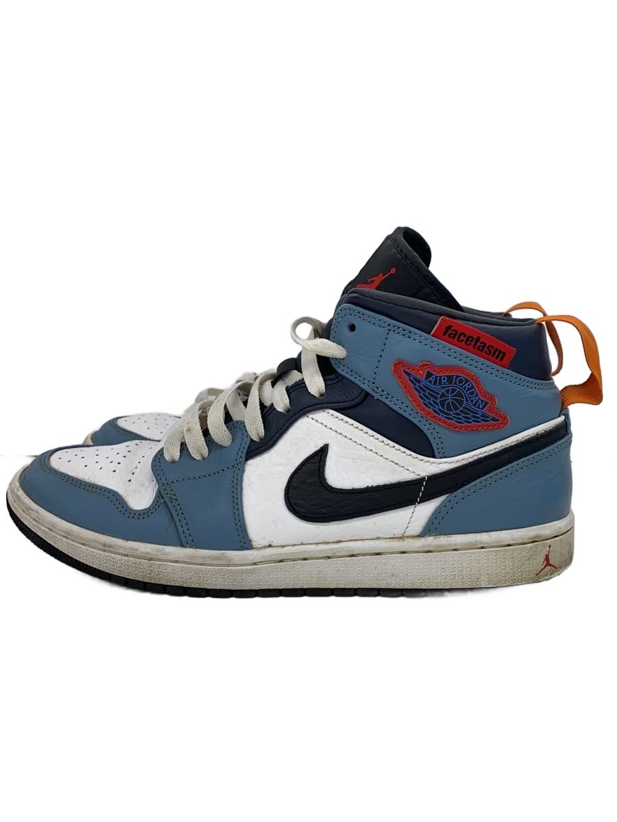 【中古】NIKE◆AIR JORDAN 1 MID SE FRLS APLA/エアジョーダン 1/白いこと/CU2802-100/26【シューズ】