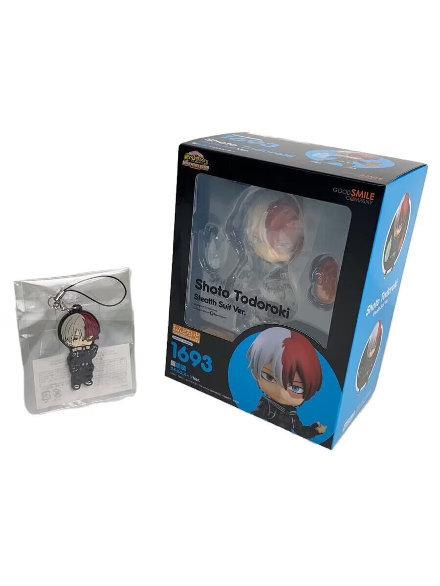 【中古】GOOD SMILE COMPANY◆ねんどろいど 轟焦凍 ステルススーツVer./1693/僕のヒーローアカデミア/特典付き【ホビー】
