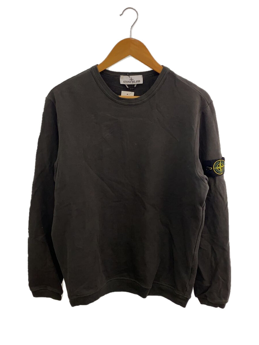 【中古】STONE ISLAND◆ガーメントダイブラッシュドコットンスウェット/M/綿織物/薄墨色/771561351//【メンズウェア】