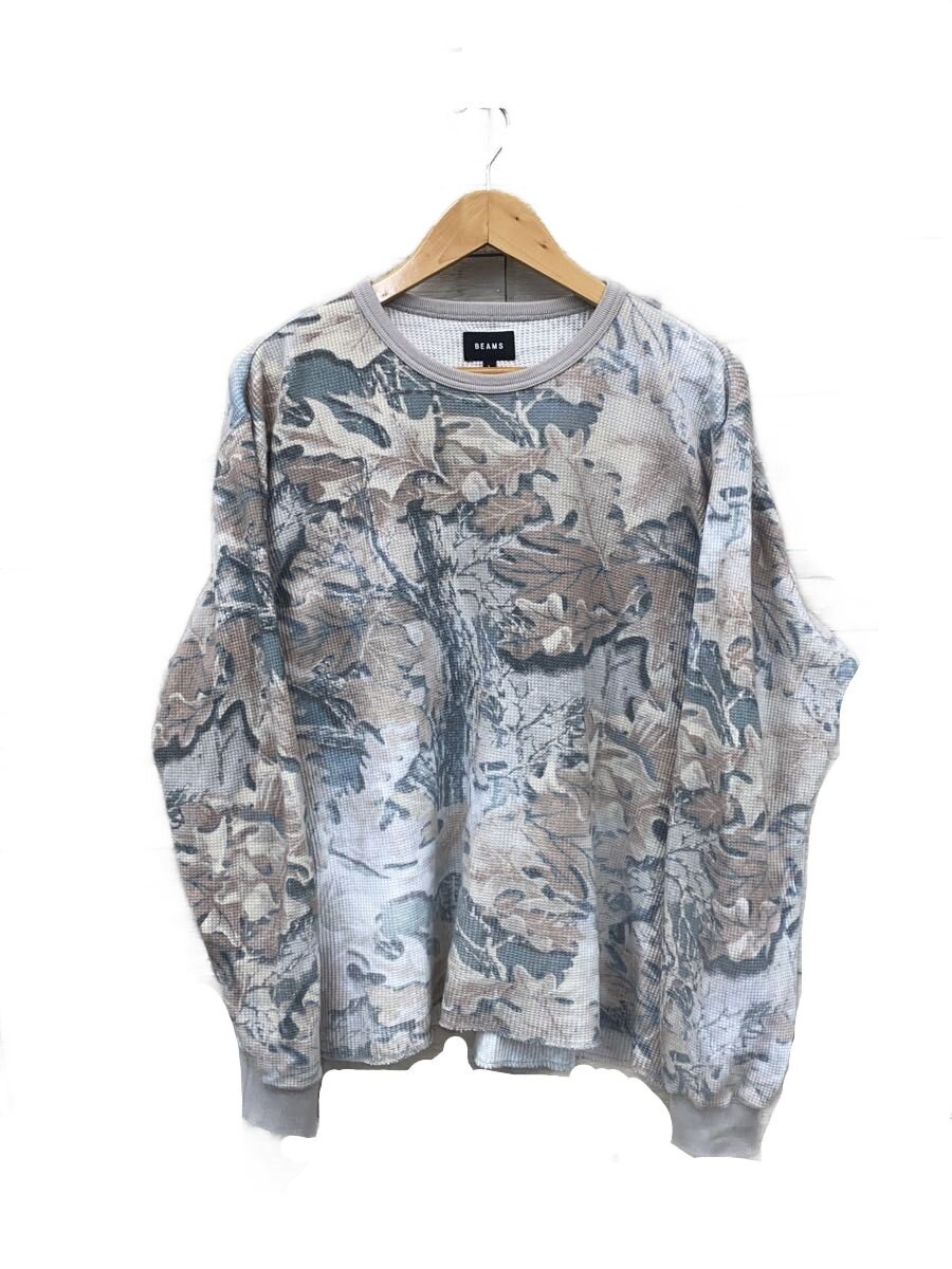 【中古】BEAMS◆長袖プルオーバー/L/綿織物/家鴨フラ【メンズウェア】