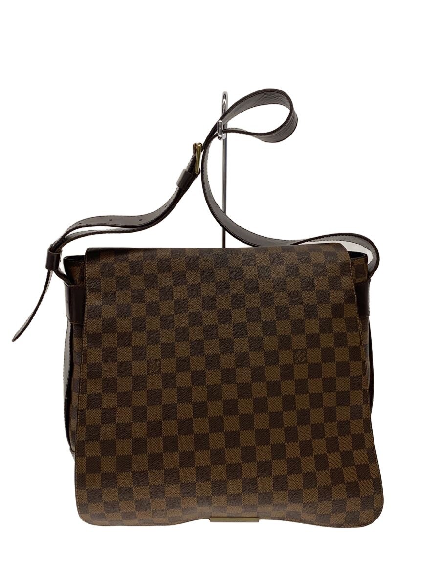 【中古】LOUIS VUITTON◆バスティーユ_ダミエ・エベヌ/PVC/BRW【御徒面子】