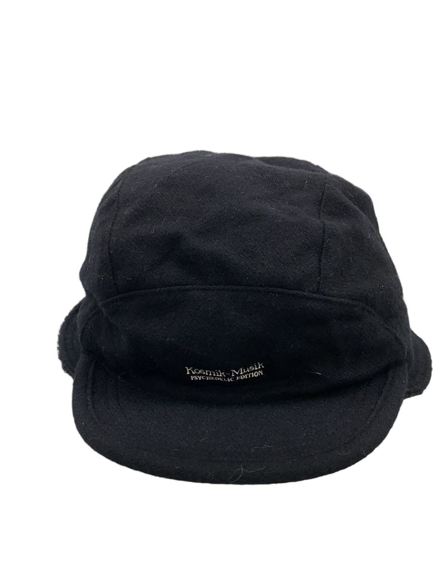 【中古】UNDERCOVER◆Kosmik-Musik/裏フリースボア/飛行旗がしら/FREE/羊毛/BLK/メンズ/UC2D4H05//【服飾雑貨他】