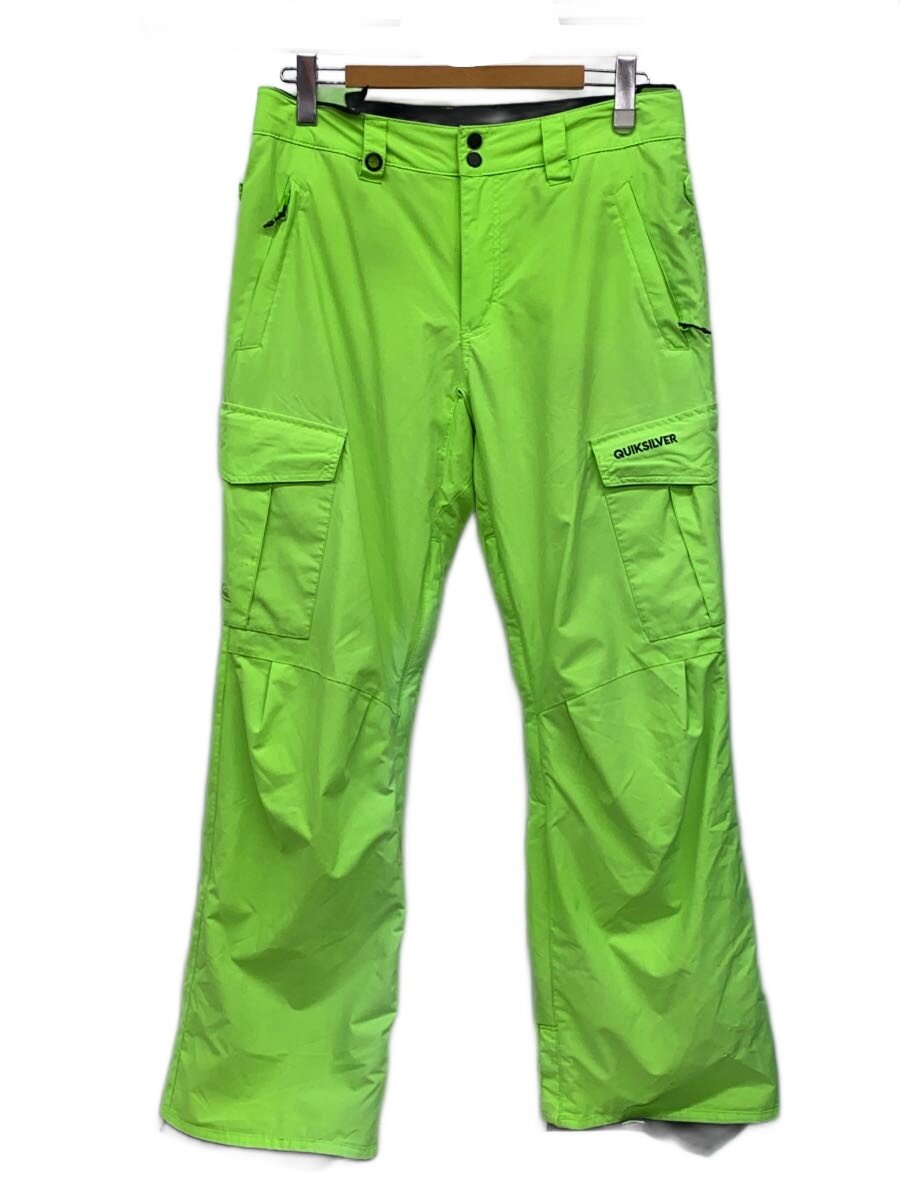 【中古】QUIKSILVER◆メンズパンツ/ウェアー/S/GRN/EQYTP03019/汚れ、裾ダメージあり【スポーツ】 5,060円